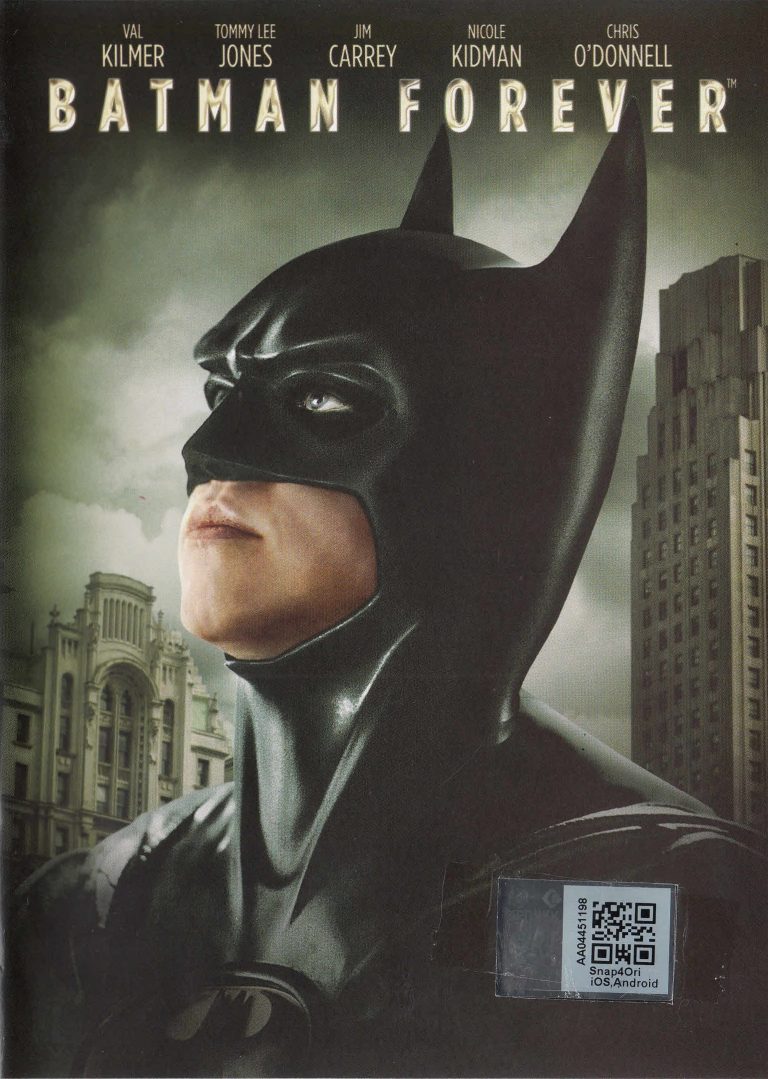 batman forever movie cover dvd